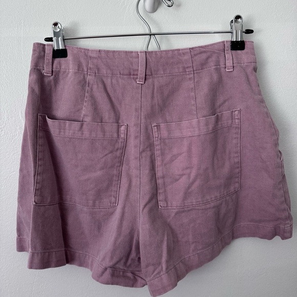 Universal Thread Women's Orchid Lane Pleated Pockets High Rise Shorts Size 6 - Picture 4 of 4